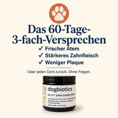 Das klinisch erprobte Daily Dogbiotic™ in hochwertiger Qualität
