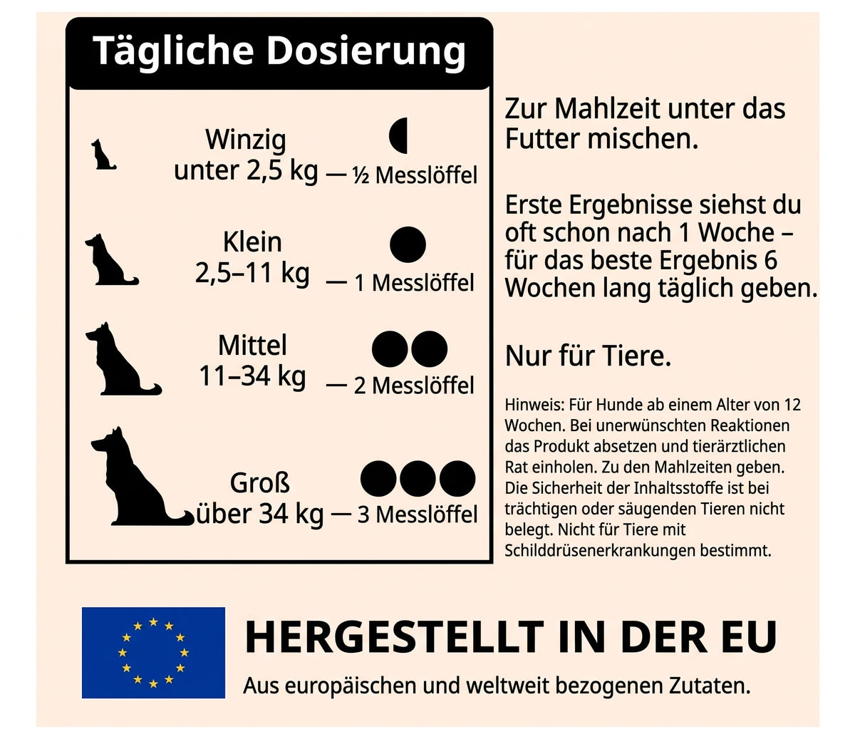 Das klinisch erprobte Daily Dogbiotic™ in hochwertiger Qualität